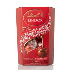 CHOC. LINDOR CORNET AO LEITE 75G