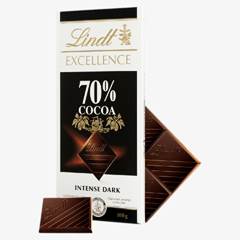 CHOC.  LINDT EXCELLENCE DARK 70% 100G