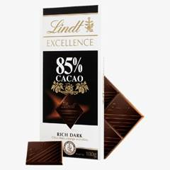 CHOC. LINDT EXCELLENCE DARK 85% 100G