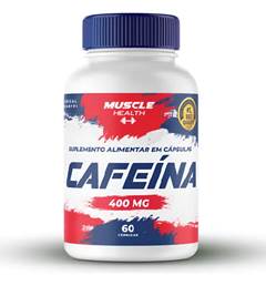 CAFEINA MUSCLE HEALTH 60 CAPS. 400MG
