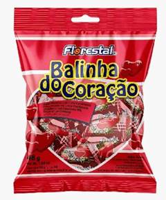 BALINHA CORACAO MORANGO 48G