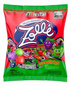 PIRULITO ZOLLE AZEDINHO SORT 480G