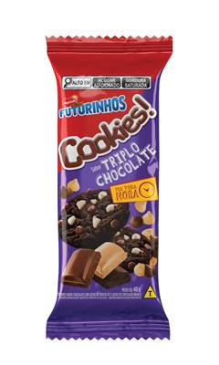 COOKIS TRIPLO CHOC FUTURINHOS 40G
