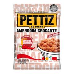 AMENDOIM PETTIZ PIMENTA VER CROC 70G