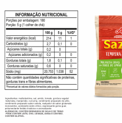 SAZON MENÚ TEMPERA E EMPANA TOQUE LIMÃO 60G