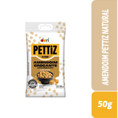 AMENDOIM PETTIZ NATURAL 50g