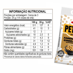 AMENDOIM PETTIZ NATURAL 50g