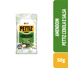 AMENDOIM PETTIZ CEBOLA E SALSA 50g