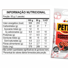 AMENDOIM PETTIZ PIMENTA VERMELHA 50g