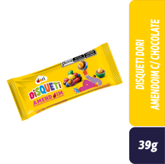 DISQUETI DORI AMENDOIM C/ CHOCOLATE 39g