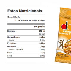 AMENDOIM S/ PELE TORRADO E SALGADO DORI 70g