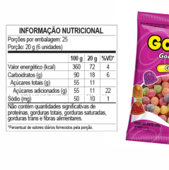 DORI GOMETS SINO SORTIDAS 500g