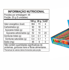 JUBES DORI GELATINA TROPICAL TUBO 48g