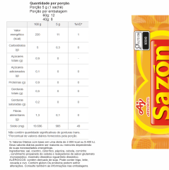SAZON FLOPPY LEGUMES/AMARELO 60G
