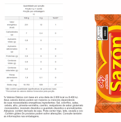 SAZON FLOPPY MASSAS/LARANJA 60G