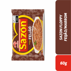 SAZON FLOPPY FEIJÃO/MARROM 60g