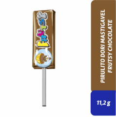 PIRULITO DORI MASTIGAVEL FRUTSY CHOCOLATE 11,2g