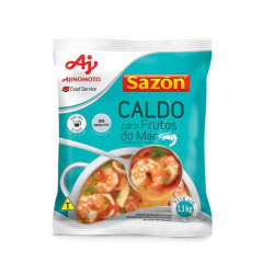 CALDO SAZON PROFISSIONAL FRUTOS DO MAR 1,1kg