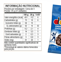 AMENDOIM CHOCOLATE DORI 70g