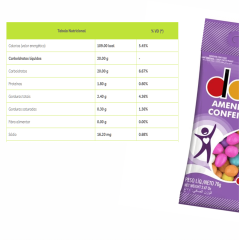 AMENDOIM COLORIDO DORI 70g