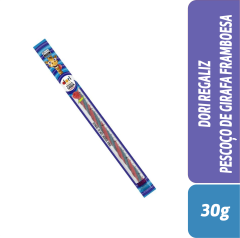 DORI REGALIZ PESCOÇO DE GIRAFA FRAMBOESA 30g
