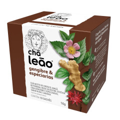 CHÁ LEÃO GENGIBRE E ESPECIARIAS 16g