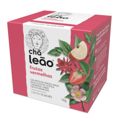 CHÁ LEÃO FRUTAS VERMELHAS 16g