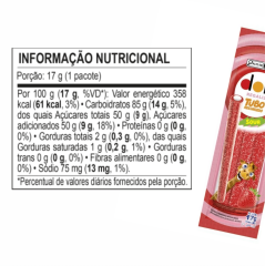 DORI REGALIZ TUBO ÁCIDO MORANGO 17g