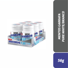 MENTOS GARRAFA PURE WHITE/BRANCO 56g