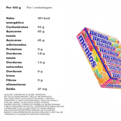 MENTOS STICK FRUIT 37,5g