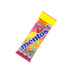 MENTOS STICK  FRUIT 112,5G | C/ 3