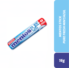 MENTOS STICK PURE FRESH MINT/AZUL 16g