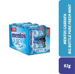 MENTOS GARRAFA BIG BOTTLE PURE FRESH MINT 92g