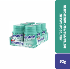 MENTOS GARRAFA BIG BOTTLE PURE FRESH WINTERGREEN 92g