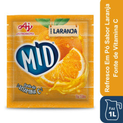 MID REFRESCO EM PÓ LARANJA 20g