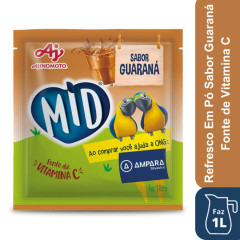 MID REFRESCO EM PÓ GUARANÁ 20g