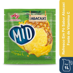 MID REFRESCO EM PÓ ABACAXI 20g