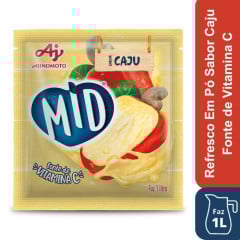 MID REFRESCO EM PÓ CAJU 20g