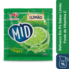MID REFRESCO EM PÓ LIMÃO 20g