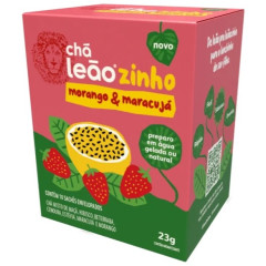 CHÁ LEÃO KIDS MORANGO E MARACUJÁ 23g
