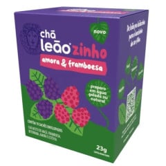 CHÁ LEÃO KIDS AMORA E FRAMBOESA 23g