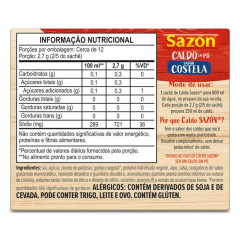 CALDO SAZON COSTELA 32,5g
