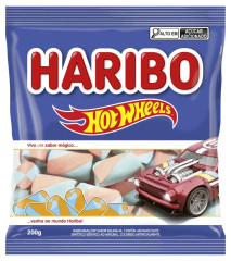 MARSH. HOTWHEELS BAUNILHA HARIBO 200G