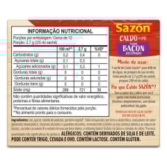 CALDO SAZON BACON 32,5g