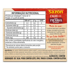 CALDO SAZON PICANHA 32,5g