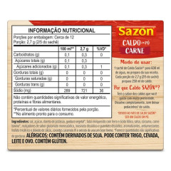 CALDO SAZON CARNE 32,5g