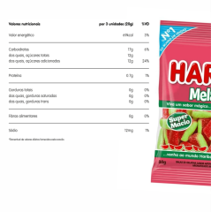 BALA GEL HARIBO MELANCIA 80g