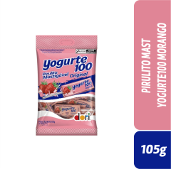 PIRULITO MAST YOGURTE100 MORANGO 105G