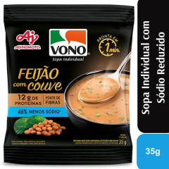 SOPA VONO PROTEÍNA FEIJÃO C/ COUVE 35g
