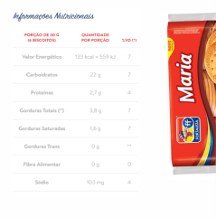 BISCOITO FORTALEZA MARIA 350g